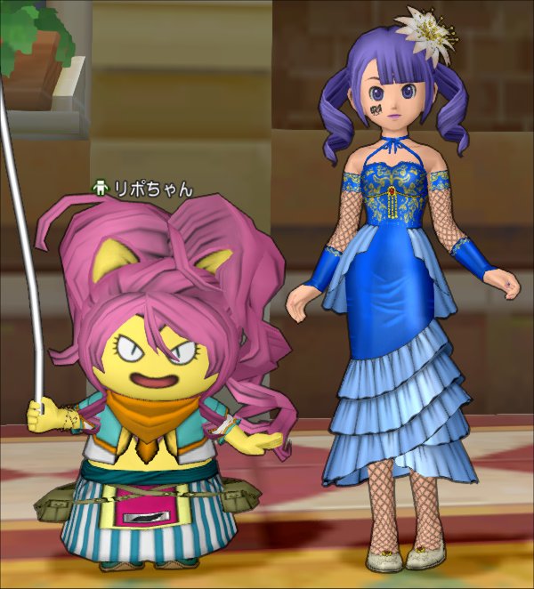 リポちゃん、始原の歌姫のドレスセット