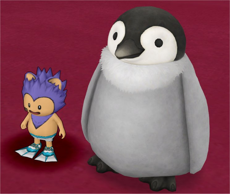 ペンギンのぬいぐるみ