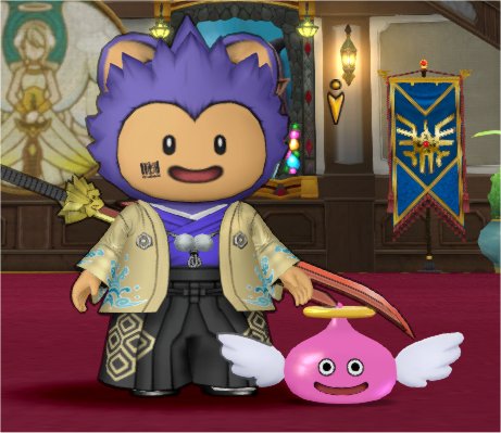 隠れエンゼルスライム像