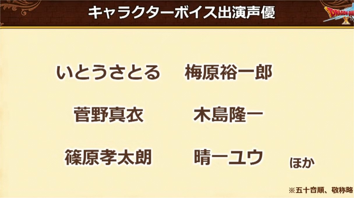 キャラクターボイス