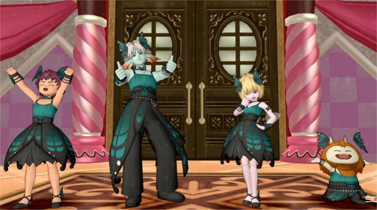 バタフライ衣装