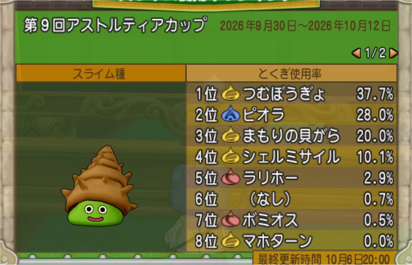 スライムつむり
