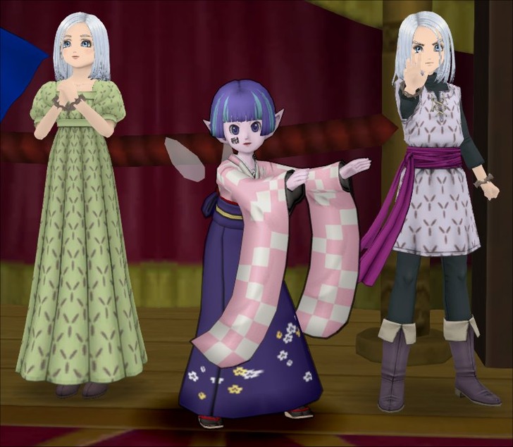 20210315市松模様のふりそで